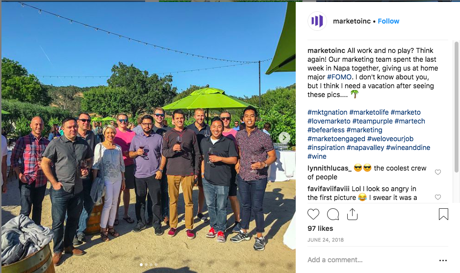 marketo doing social recruiting