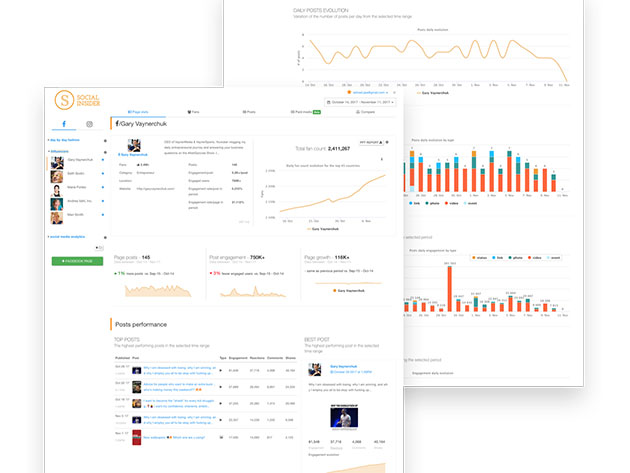 social insider dashboard