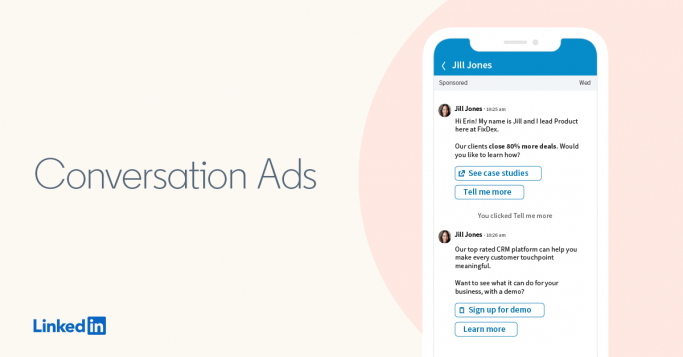 linkedin conversation ads