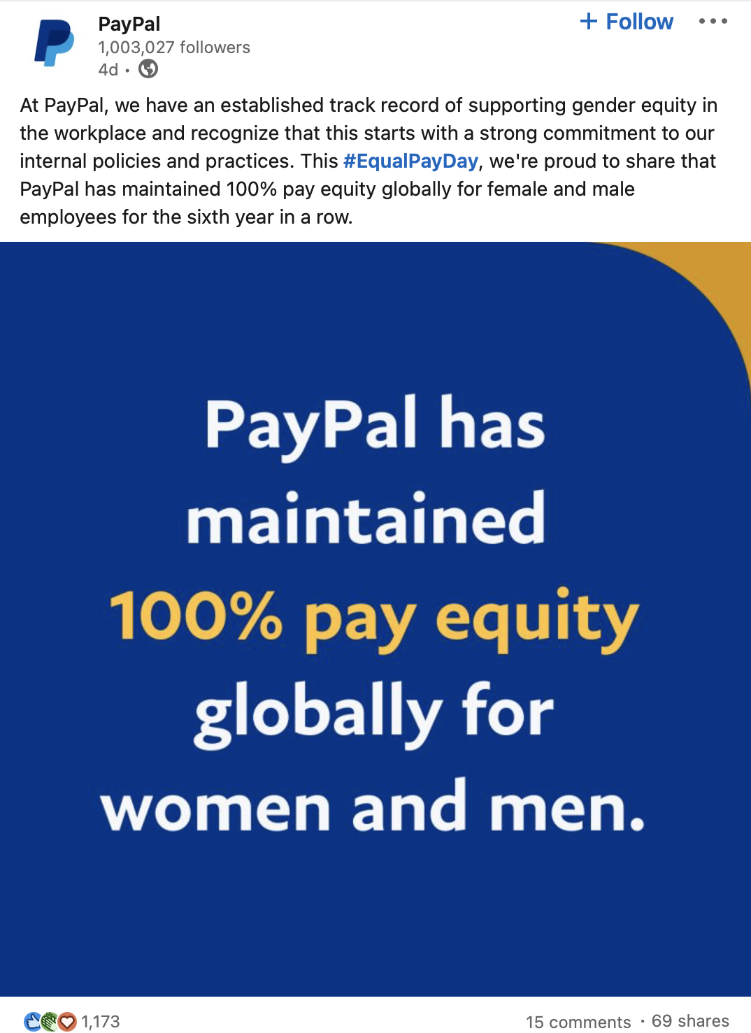 employer branding example paypal