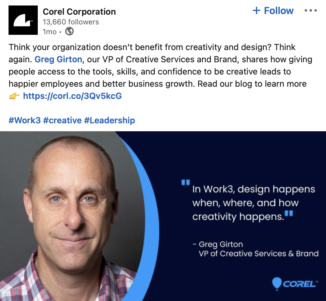 corel employee spotlight