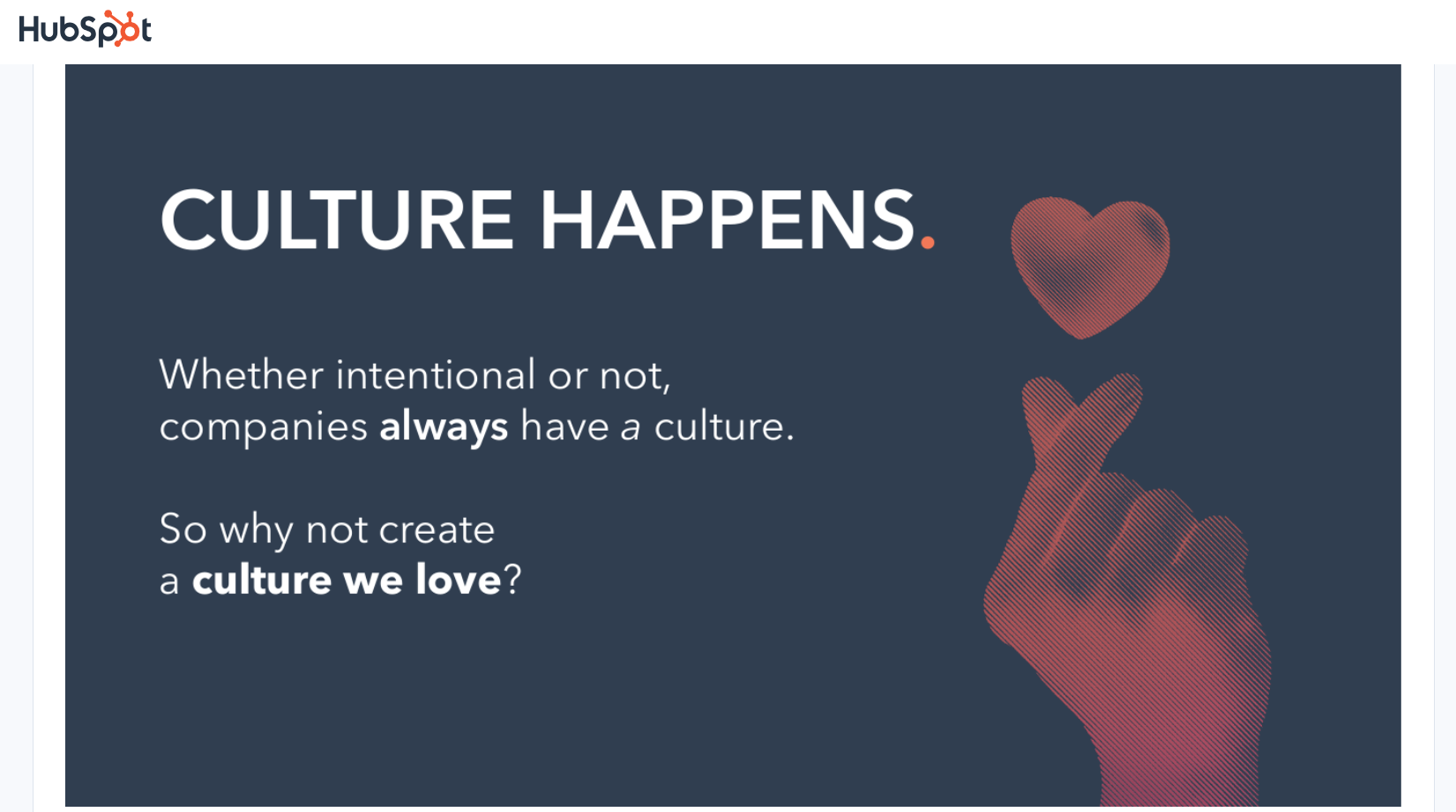 Hubspot Culture Happens